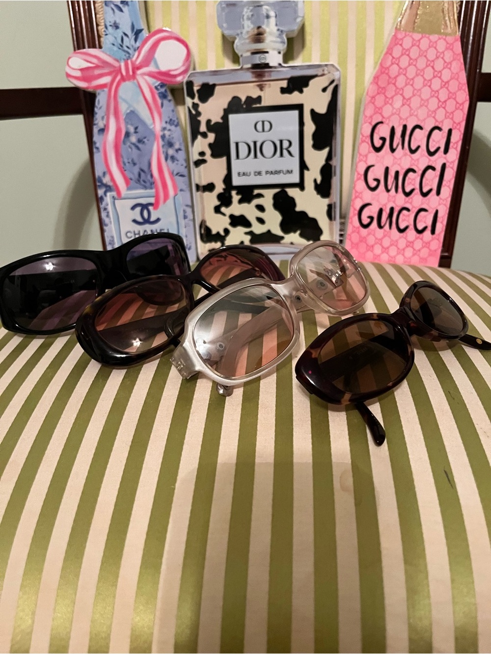 Gucci, Jimmy Choo, Coach and Guess Sunglasses Lot